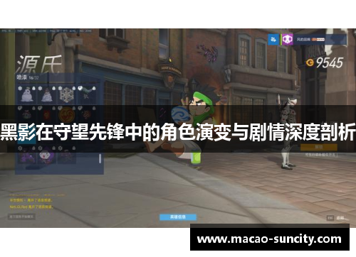 黑影在守望先锋中的角色演变与剧情深度剖析
